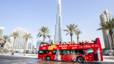 How long is the Dubai Big Bus City tour?