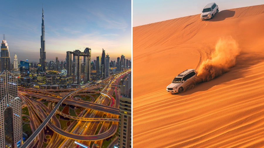 Wie Sie Dubai-Stadttouren mit Wüstensafaris für das ultimative Erlebnis kombinieren
