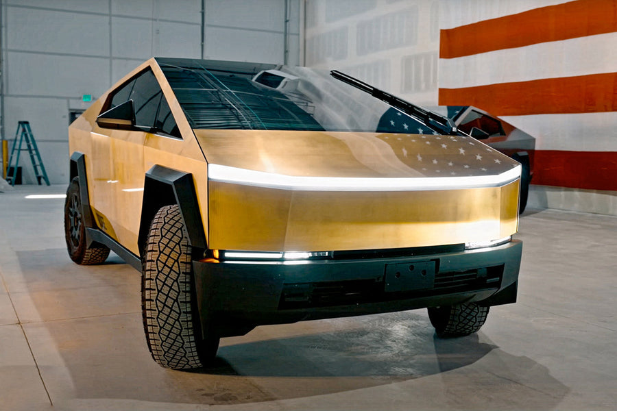Die Verlosung des vergoldeten Tesla Cybertruck in Dubai: Luxus und Nervenkitzel vereint