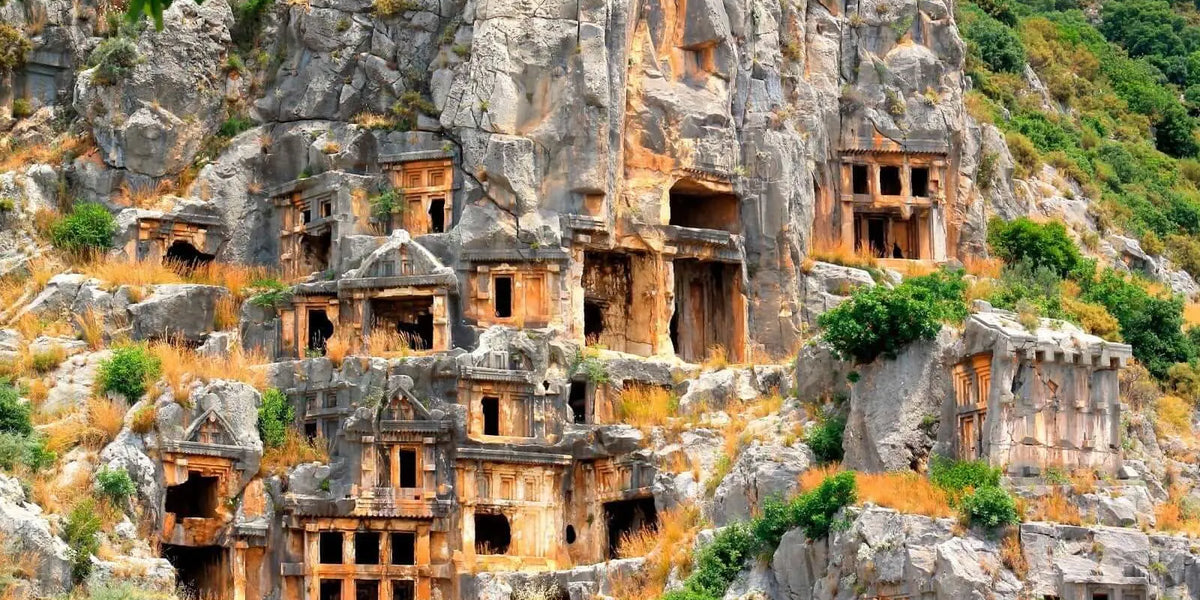Mysteries of Lycian Rock Tombs in Antalya