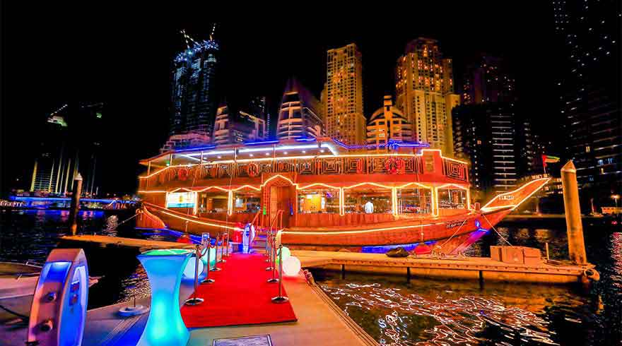 Dhow-Dinner in der Marina: Sehenswürdigkeiten, Menü & beste Reisezeit