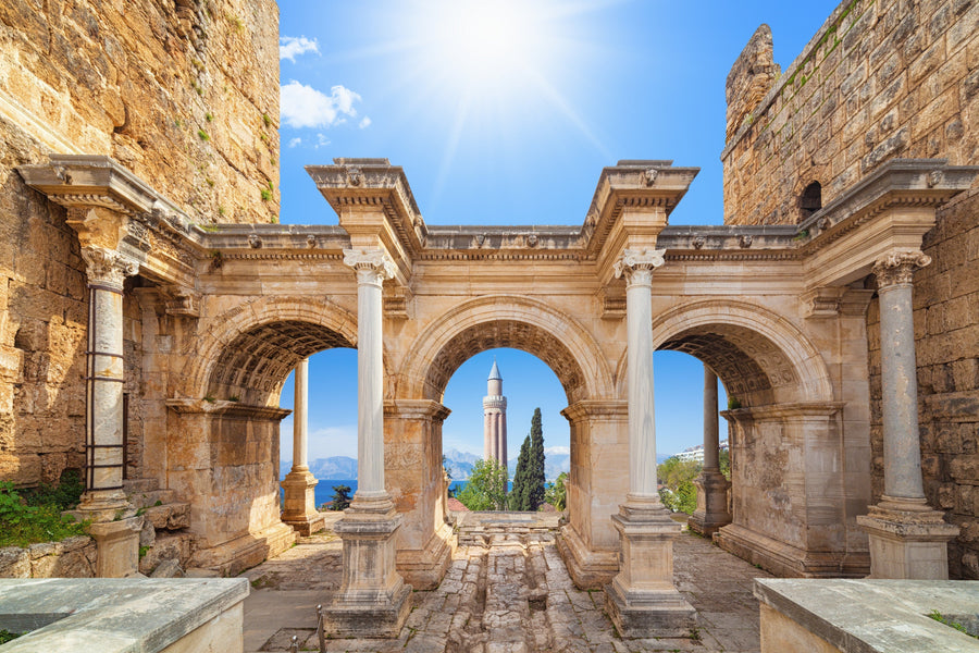 Hadrian's Gate in Antalya