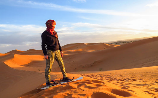 Sandboarding Adventure in Dubai Desert Safaris