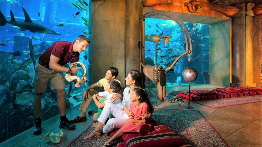 Everything You Should Know Before Visiting Dubai The Lost Chambers Aquarium!