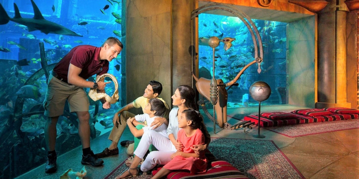 Everything You Should Know Before Visiting Dubai The Lost Chambers Aquarium!