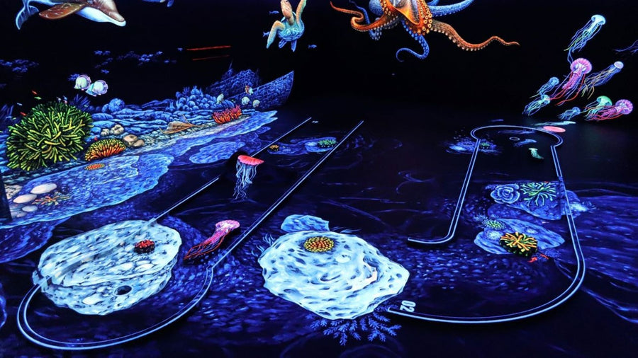 3D Blacklight Minigolf Dubai: Lage, Anreise & Tickets
