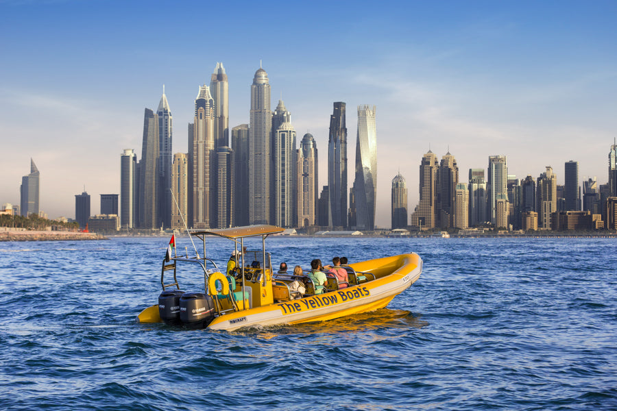 Alles über die Dubai Yellow Boat Tour