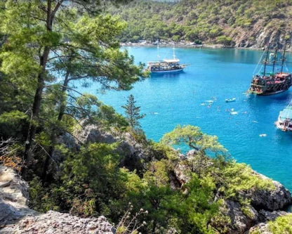 Gonster Pirate Boat Tour with BBQ Lunch, & Transfer from Antalya