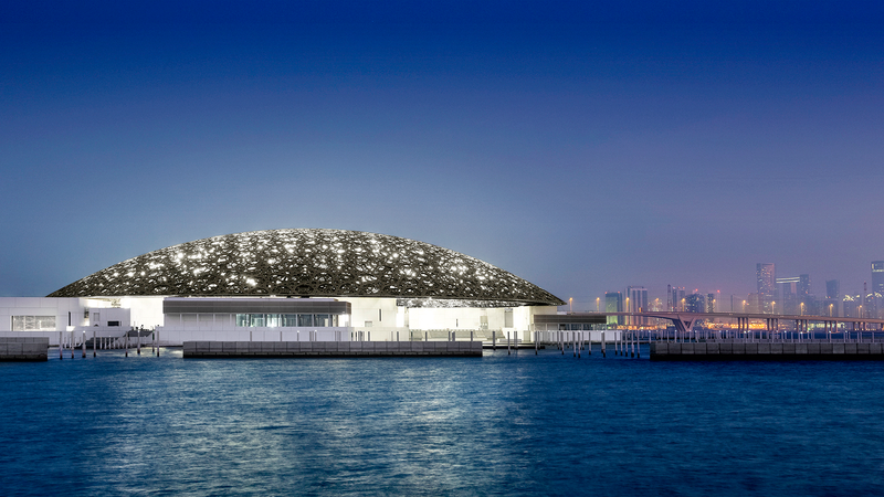 Louvre Müzesi'nin içi, Abu Dabi