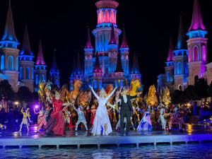 Land of Legends Night Show with Transfer