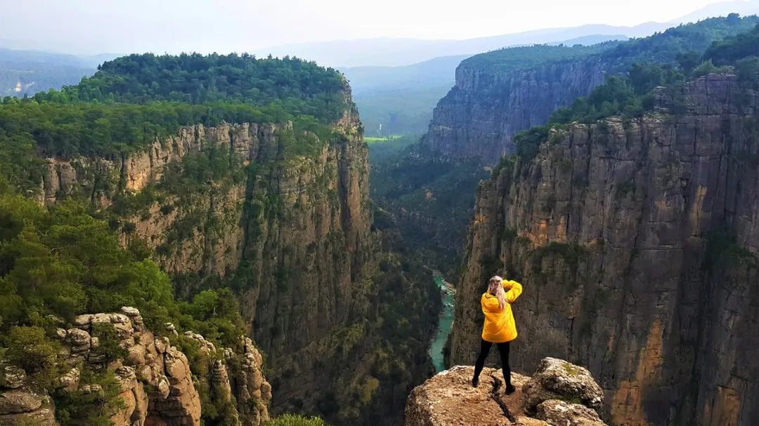 Woman on Tazi Canyon