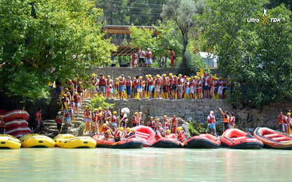 Kombinationstur med flodrafting og buggy-safari med transport fra Kemer