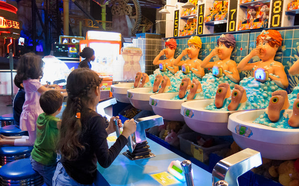 Kids in Kidzania Abu Dhabi 