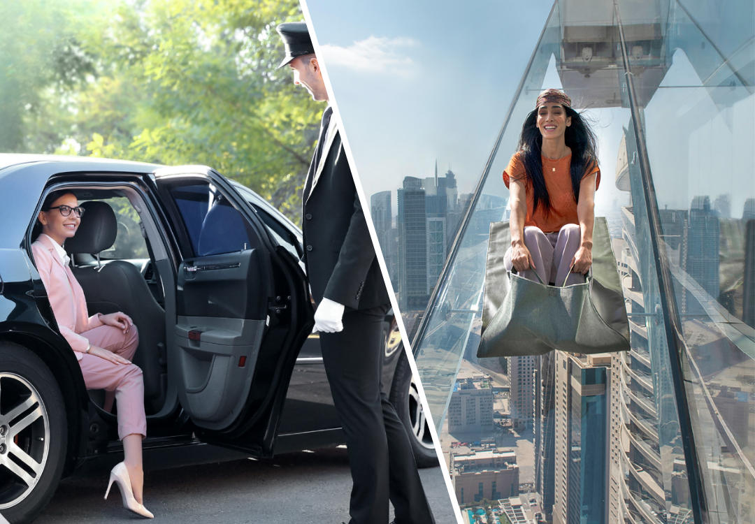 Dubai High in The Sky Combo Tour with Private Transfer