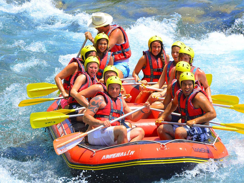 Tazi Canyon & River Rafting with Jeep Safari, Lunch & Transfer from Kemer