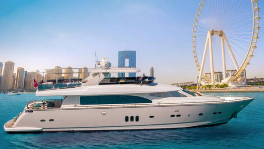 Dubai Harbour Shared Yacht Tour With BBQ Dinner