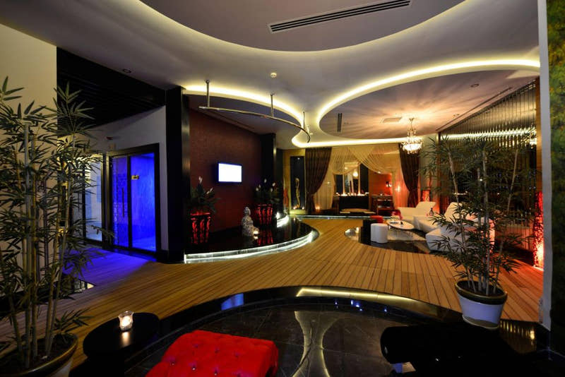 Alanya Elite Golden tyrkisk bad &amp; spa med gylden aromaterapi-massage