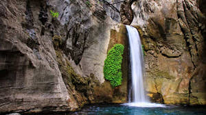 Sapadere Canyon Waterfall
