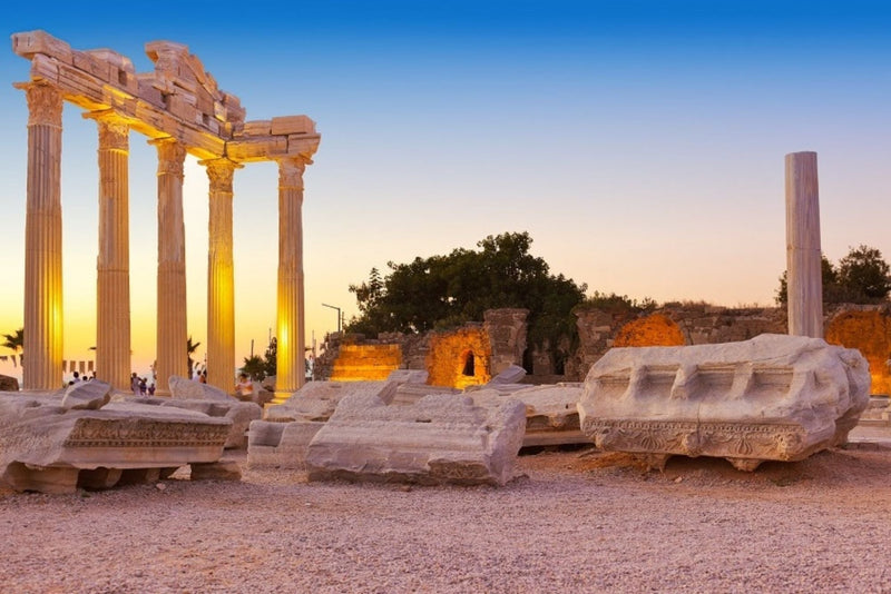 Alanya'dan Aspendos, Side, Manavgat, Şehir ve Kültür Turu, Barbekü Öğle Yemeği, Giriş Transferi