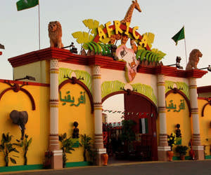 Afrikapavillon på Global Village i Dubai