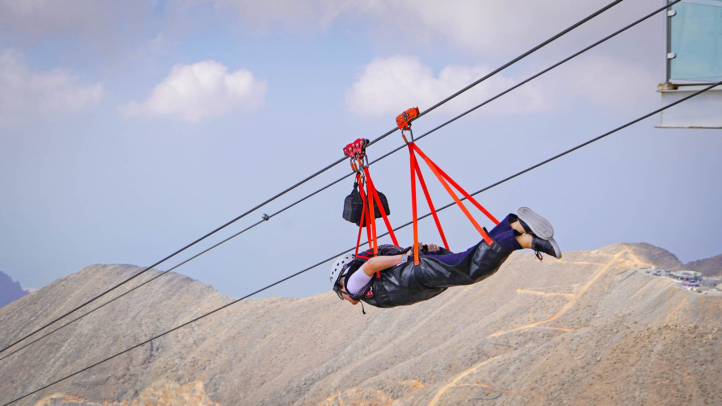 Jebel Jais zipline World's Longest zipline Experience from Dubai