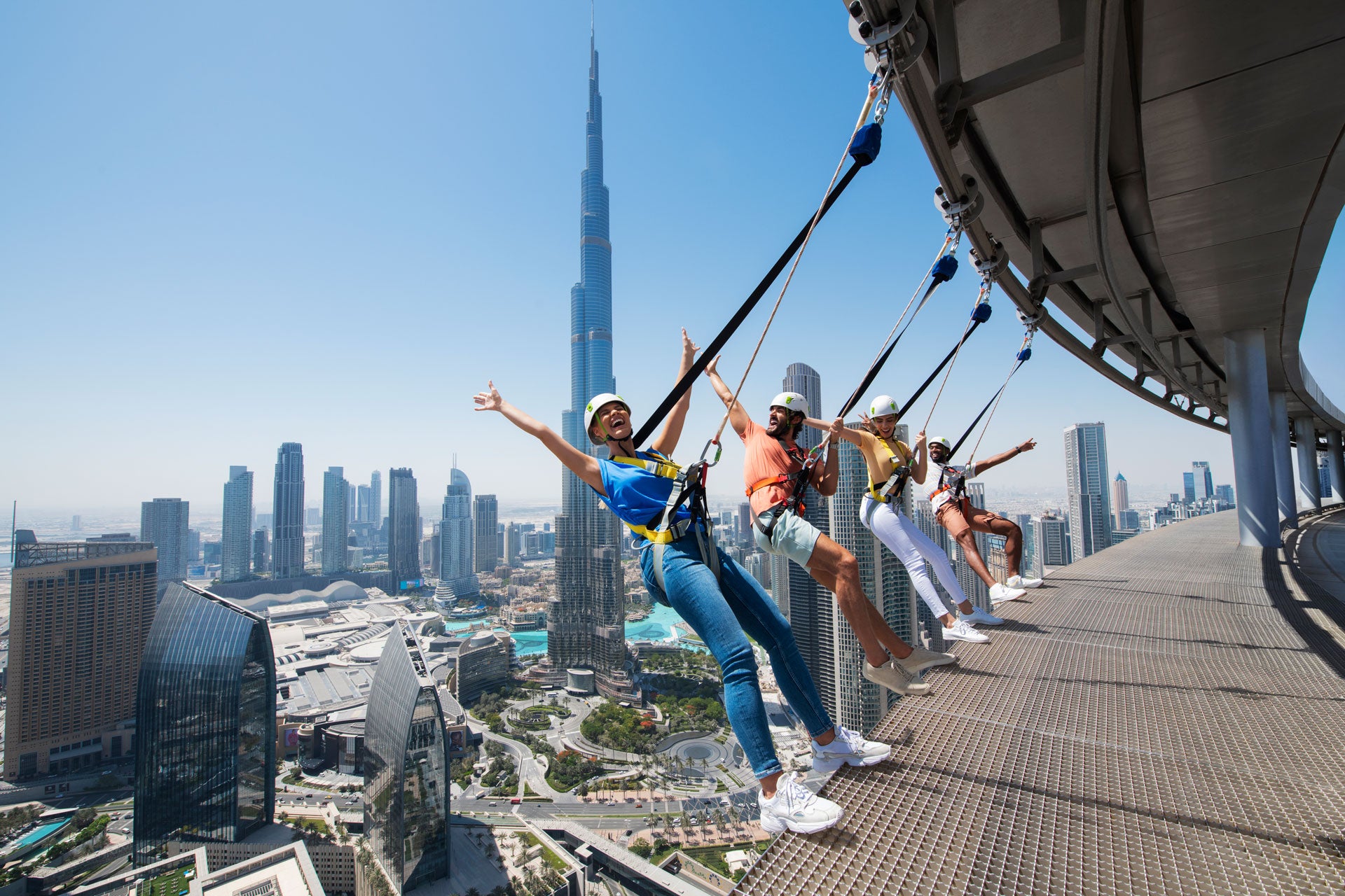 Dubai Sky Views Edge Walk