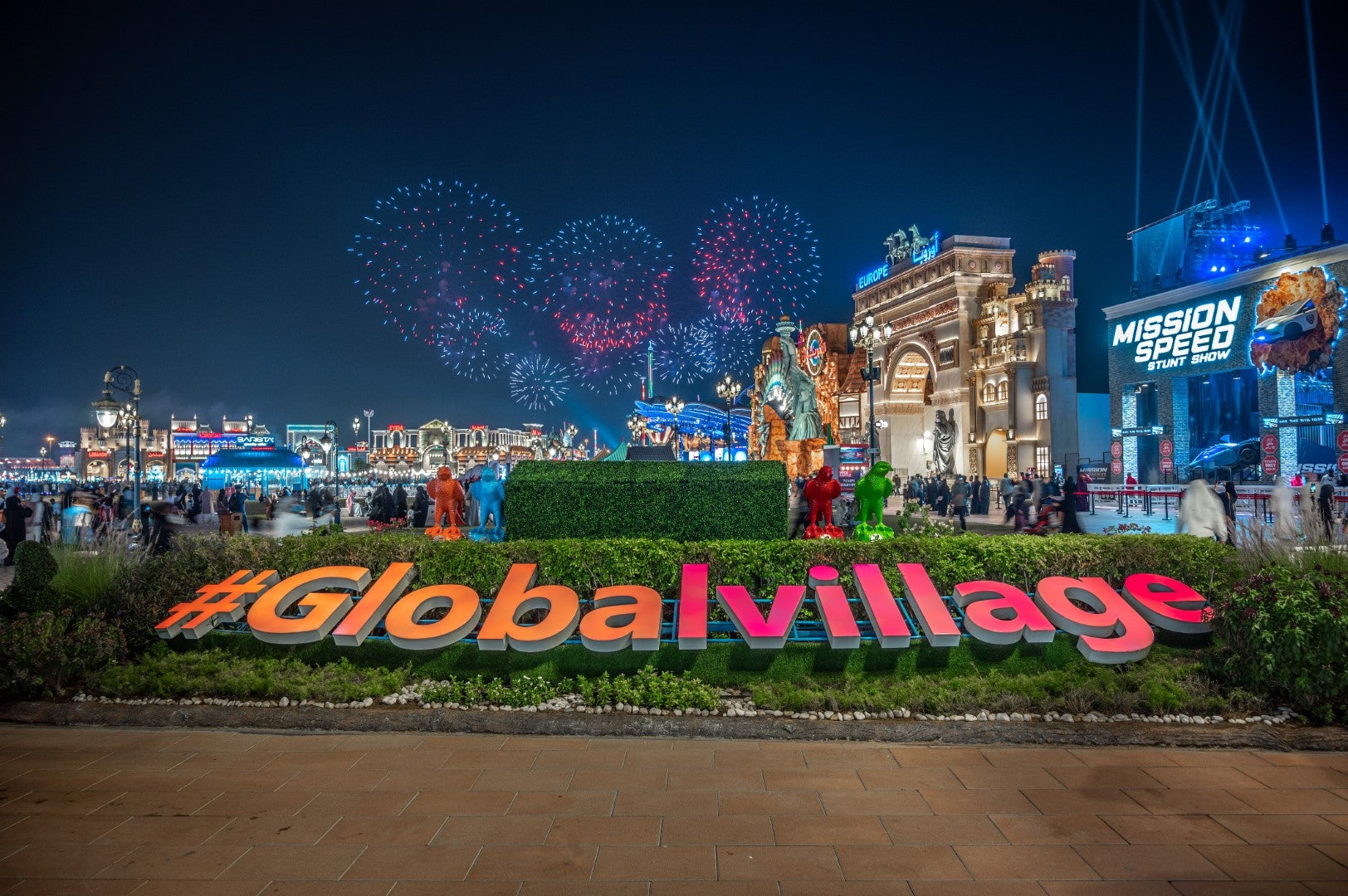 Dubai Combo: Global Village with Miracle Garden Tickets - Tripventura