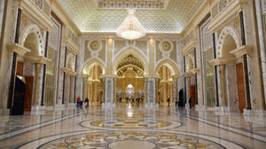 Interior of Qasar Al Watan Presidential Palace, Abu Dhabi