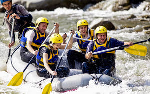 River Rafting, Quad Safari & Zipline Tour