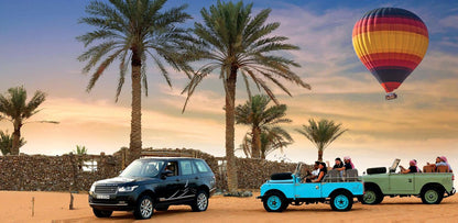 Dubai Overnight Desert Safari With Hot Air Balloon Flight & Breakfast