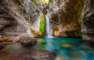Sapadere Canyon Waterfall 
