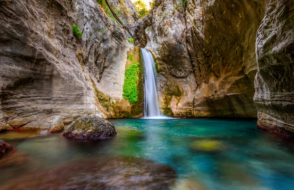 Sapadere Canyon Waterfall 
