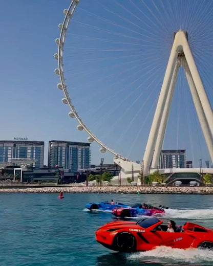 Экскурсия на реактивном автомобиле по Дубаю в Дубай Марина