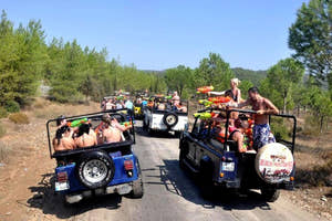 Bodrum Jeep Safari med off-road, frokost & tur/retur transfer