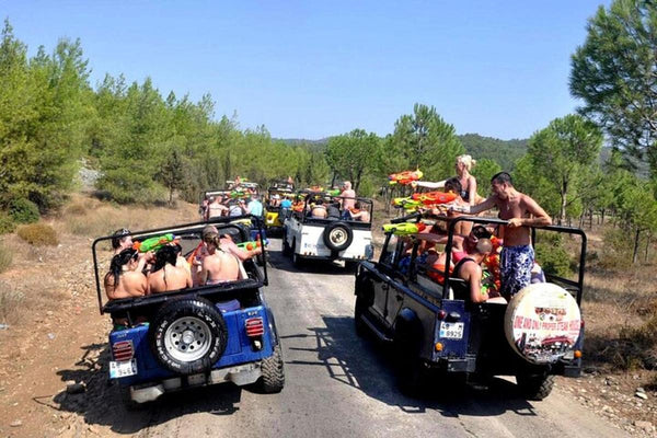 Bodrum Jeep-Safari mit Offroad, Mittagessen & Hin- und Rücktransfer