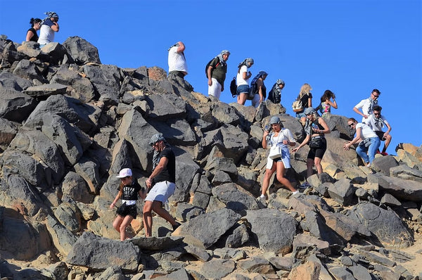 Hurghada 4x4 Jeep ørkensafari med beduinlandsby, grill og show
