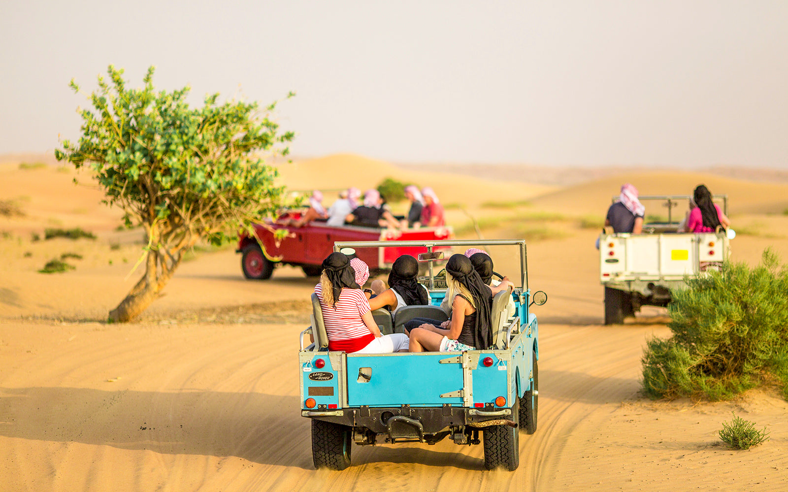 Dubai Heritage Safari in Vintage Land Rover