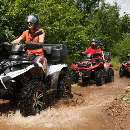 ATV Quad Safari-tur med offroadkørsel og transport fra Side