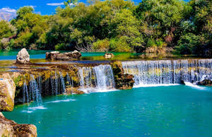 Manavgat flodbådtur, bazar & vandfald