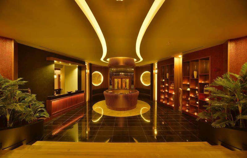 Alanya Elite Golden tyrkisk bad &amp; spa med gylden aromaterapi-massage