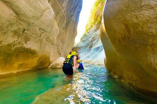 Antalya 3 i 1 eventyrpakke Rafting Canyon og Zipline - Tripventura