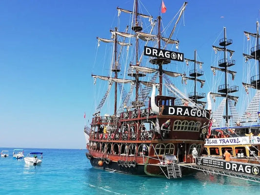 Fethiye Pirate Boat Tour The Bays Around Oludeniz - Tripventura