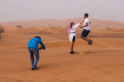 Dubai Premium Red Dune Desert Safari, Camel Ride in Al Khayma Camp with 3-Cuisine Dinner - Tripventura