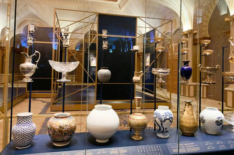 Wnętrze Qasr Al Watan, Pałacu Prezydenckiego Zjednoczonych Emiratów Arabskich