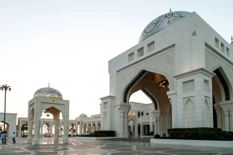 Qasr Al Watan, the Presidential Palace of the United Arab Emirates