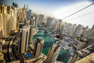 Dubai Zip Line Across The Marina 