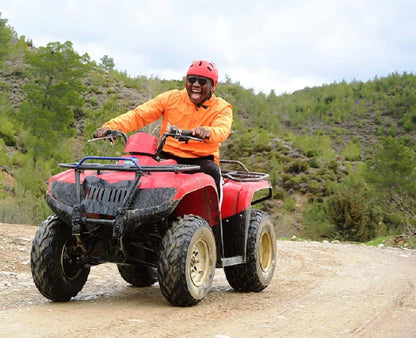 ATV Quad Safari-tur med offroadkørsel og transport fra Side
