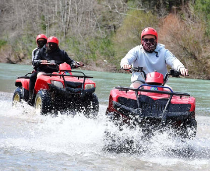 ATV Quad Safari-tur med offroadkørsel og transport fra Side