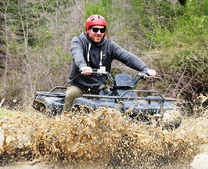 ATV Quad Safari-tur med offroadkørsel og transport fra Side