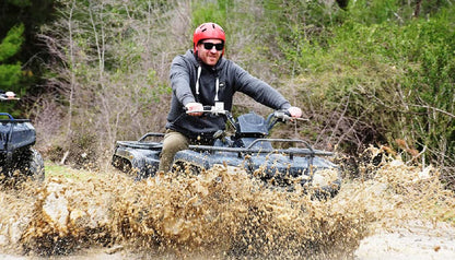 ATV Quad Safari-tur med offroadkørsel og transport fra Side